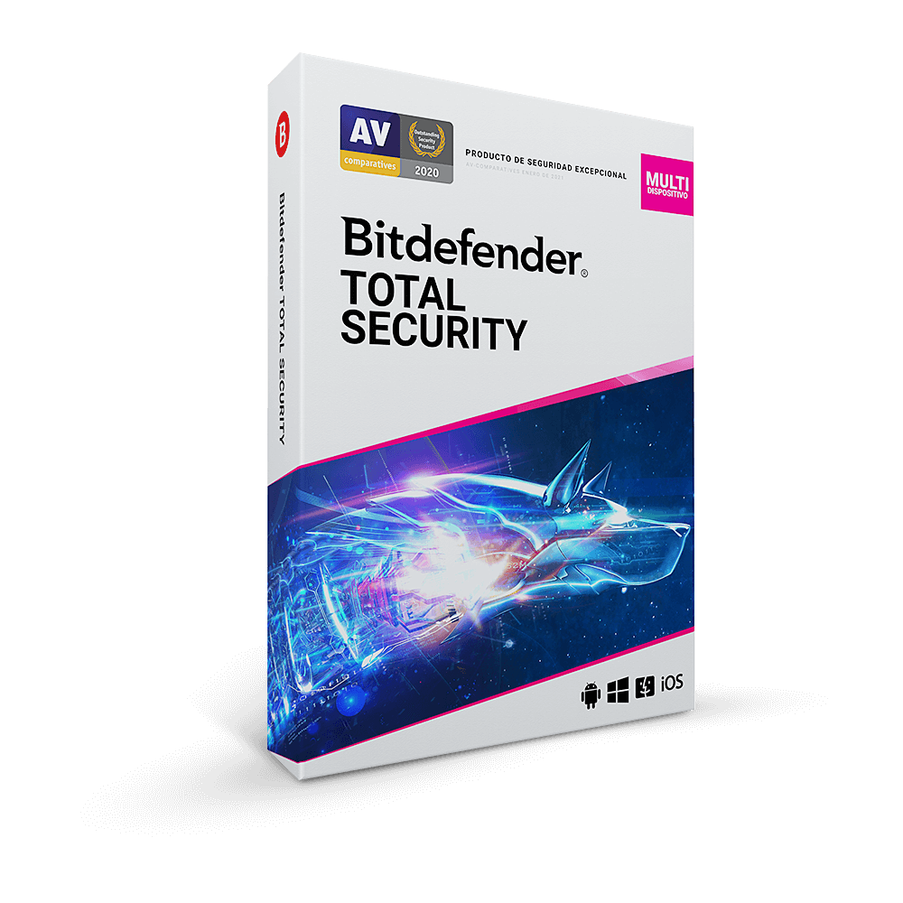 Bitdefender Total Security | PC/Mac/iOS/Android | Código de activación por email | Renovación automática