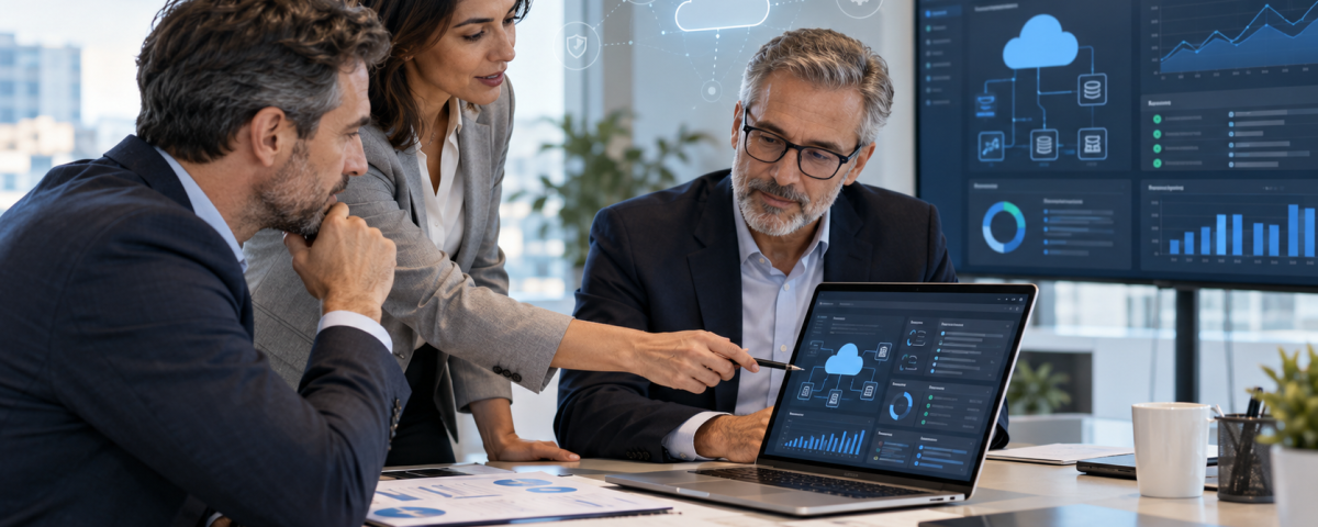 De revendedor a MSP y cómo construir una oferta de servicios cloud gestionados 2 Reunion ejecutiva sobre tecnologia cloud